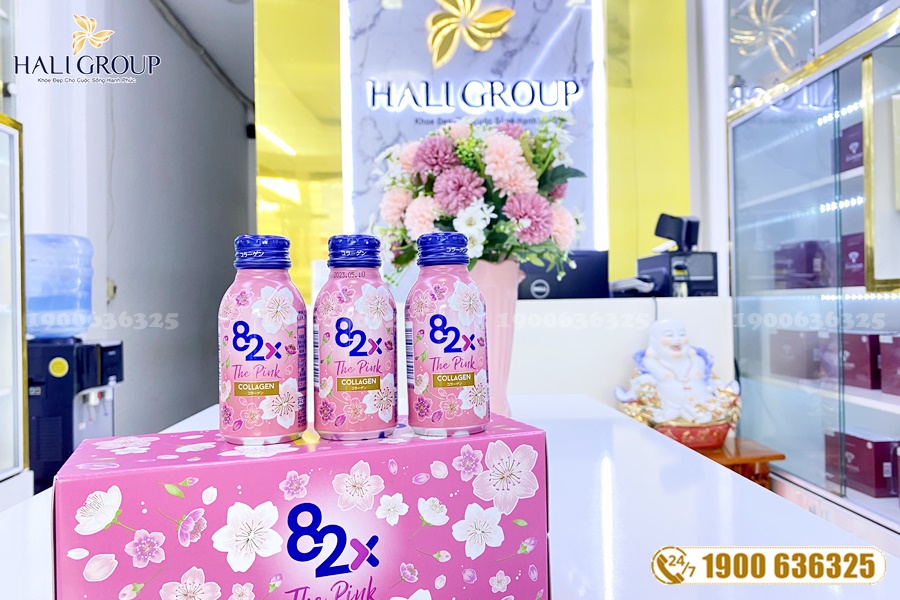 Review Nước Uống Collagen The Pink 82X chính hãng Nhật Bản