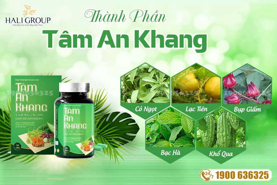 Sản Phẩm Viên Uống Tâm An Khang - thực phẩm tuyệt vời cho người có chất lượng giấc ngủ kém