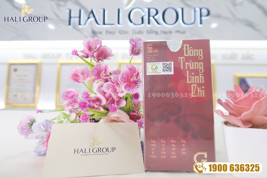 Phân phối viên uống đông trùng linh chi Ngọc Trinh chính hãng GHB